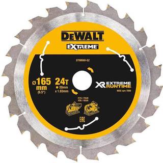 Dewalt rundsavsklinge 165x20 Z24 DT99560-QZ