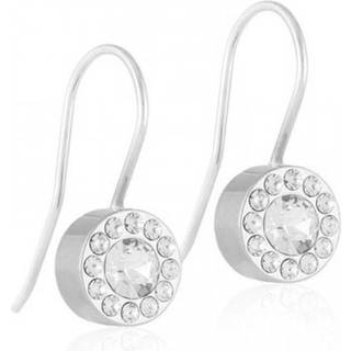 Blomdahl Brilliance Halo Crystal Titanium Øreringe