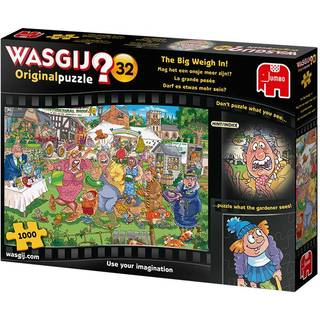 SÆRTILBUD Puslespil "Wasgij Original 32 The Big Weigh In" 1000 Brikker