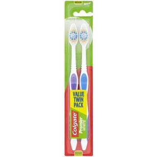 Colgate Premier White Medium Tandbørster - 2 stk