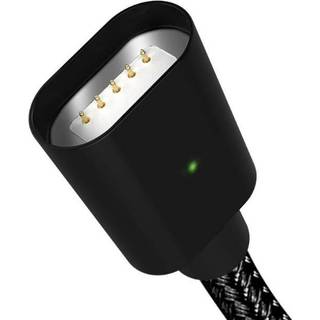 SiGN 3-in-1, USB-C, Micro-USB, Lightning 2.4A USB kabel1m- Sort