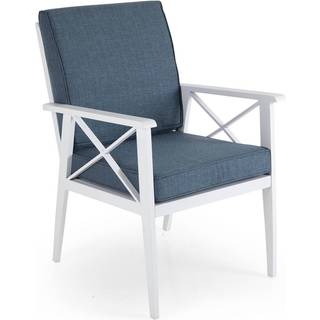 Brafab, Sottenville Stol/Karmstol Hvid Brafab