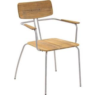 Brafab Kozani lænestol Rustfritt stål/teak