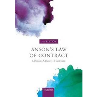 Anson's Law of Contract