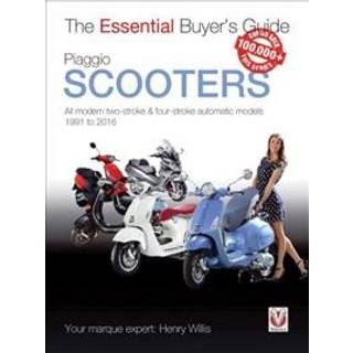 Piaggio Scooters - All Modern Two-Stroke & Four-Stroke Automatic Models 1991 to 2016