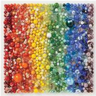Puslespil - Rainbow marbles