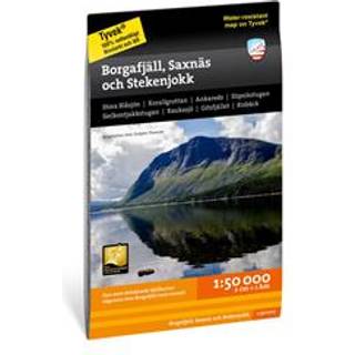 Calazo förlag Borgafjäll, Saxnäs och Stekenjokk 1:50.000 NoColour, OneSize