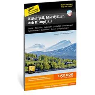 Calazo förlag Kittelfjäll, Marsfjällen & Klimpfjäll 1:50.000 NoColour, OneSize