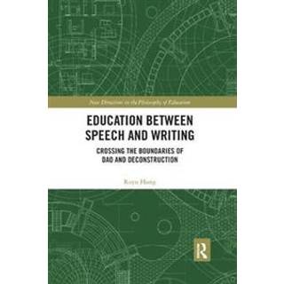 Education between Speech and Writing