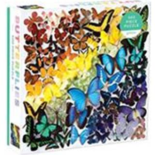 Puslespil Rainbow Butterflies - 500 brikker