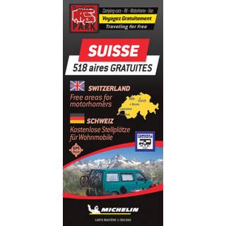 Switzerland - Suisse Autocamper map - Aires camping-cars