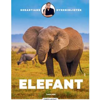 Sebastians dyrebibliotek: elefant