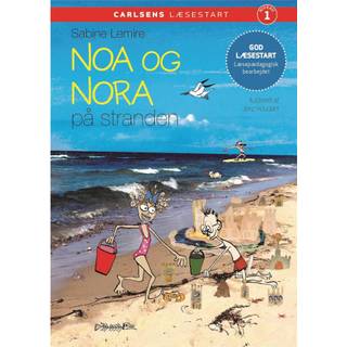Carlsens Læsestart - Noa og Nora på stranden