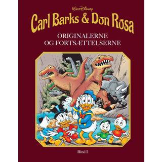 Disney - Carl Barks & Don Rosa - ORIGINALERNE OG FORTSÆTTELSERNE BIND I