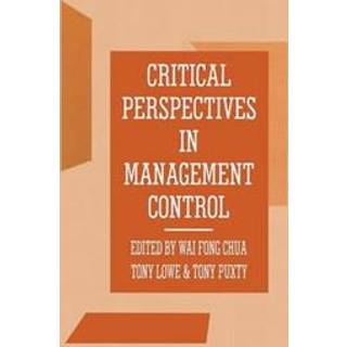 Critical Perspectives in Management Control