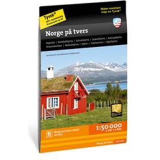 Norge på tvers (Stjørdal-Sylan) 1:50 000