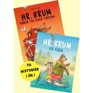 Hr. Brum kører tog hver tirsdag og Hr. Brum på ferie