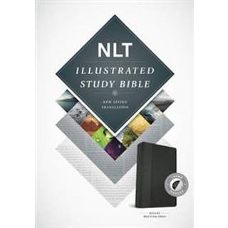 NLT Illustrated Study Bible Tutone Black/Onyx, Indexed