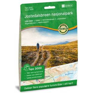 Jostedalsbreen nasjonalpark 1:50 000