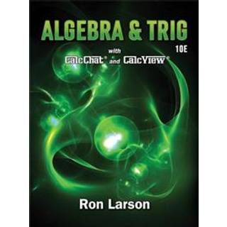 Algebra & Trigonometry