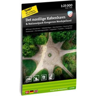 Calazo förlag Det Nordlige København & Nationalpark Kongernes Nocolour, OneSize