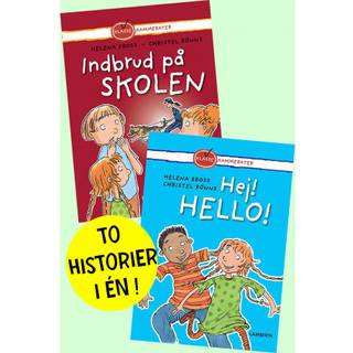 Indbrud på skolen og Hej! Hello!