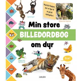 Carlsen Bog Min store billedordbog om dyr