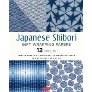 Japanese Shibori Gift Wrapping Papers - 12 Sheets