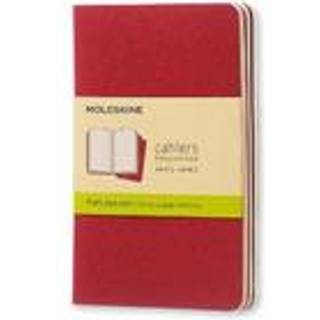 Moleskine Cahier Notesbog | Pkt. | Blan. | Rød