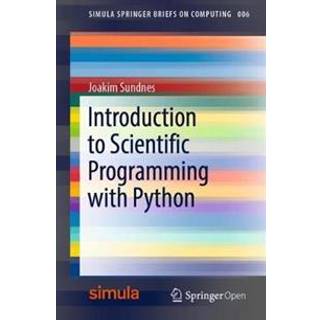 Introduction to Scientific Programming with Python
