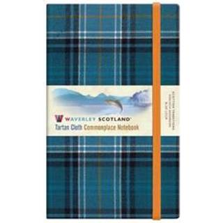 Blue Loch Waverley Tartan Notebook/Journal: Large: 21 x 13cm