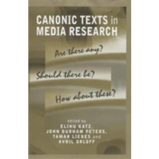 Canonic Texts in Media Research
