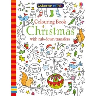 Colouring Book Christmas with rub-down transfers