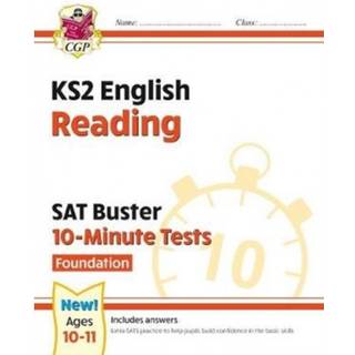 KS2 English SAT Buster 10-Minute Tests: Reading - Foundation (for the 2026 tests)