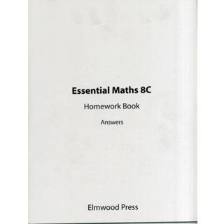 Essential Maths 8C Homework Answers