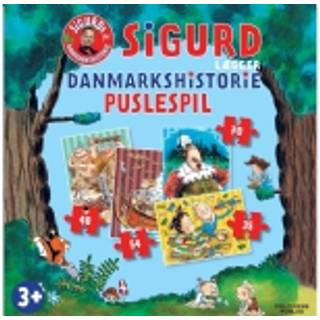 Sigurd lægger Danmarkshistorie puslespil