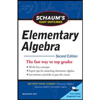 Schaum's Easy Outline of Elementary Algebra, Second Edition