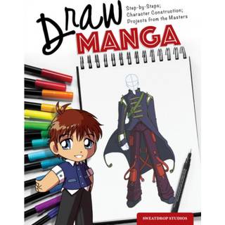 Draw manga – lær alt om at tegne manga med Sweatdrop Studios Engelsk tekst