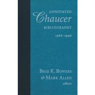 Annotated Chaucer Bibliography, 1986–1996