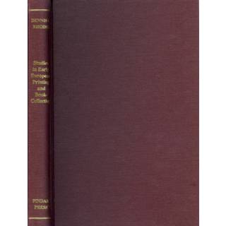 Studies in Early European Printing and Book-Collecting