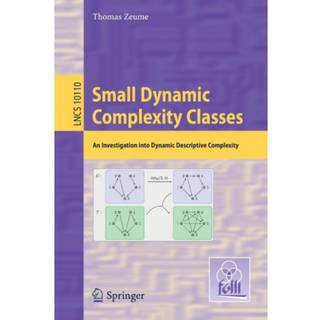 Small Dynamic Complexity Classes (4, 2017) | Thomas Zeume