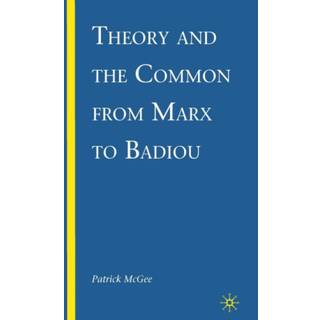 Theory and the Common from Marx to Badiou
