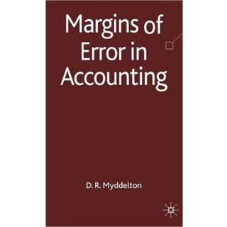 Margins of Error in Accounting