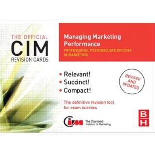 CIM Revision Cards Managing Marketing Performance
