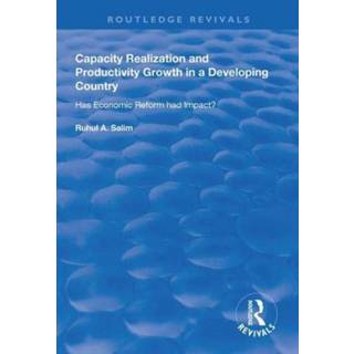 Capacity Realization and Productivity Growth in a Developing Country