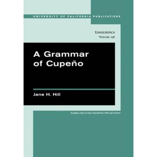 A Grammar of Cupeno