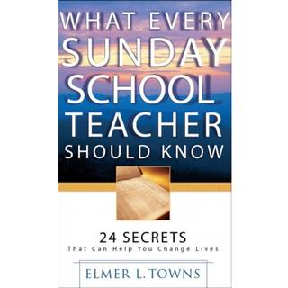 What Every Sunday School Teacher Should Know