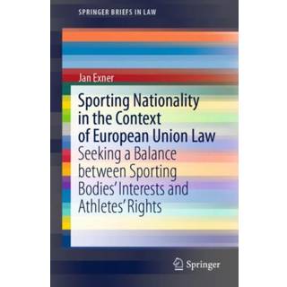 Sporting Nationality in the Context of European Union Law