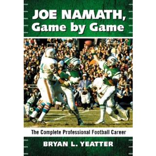 Joe Namath, Game by Game