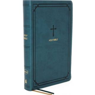 NKJV, End-of-Verse Reference Bible, Compact, Leathersoft, Teal, Red Letter, Comfort Print